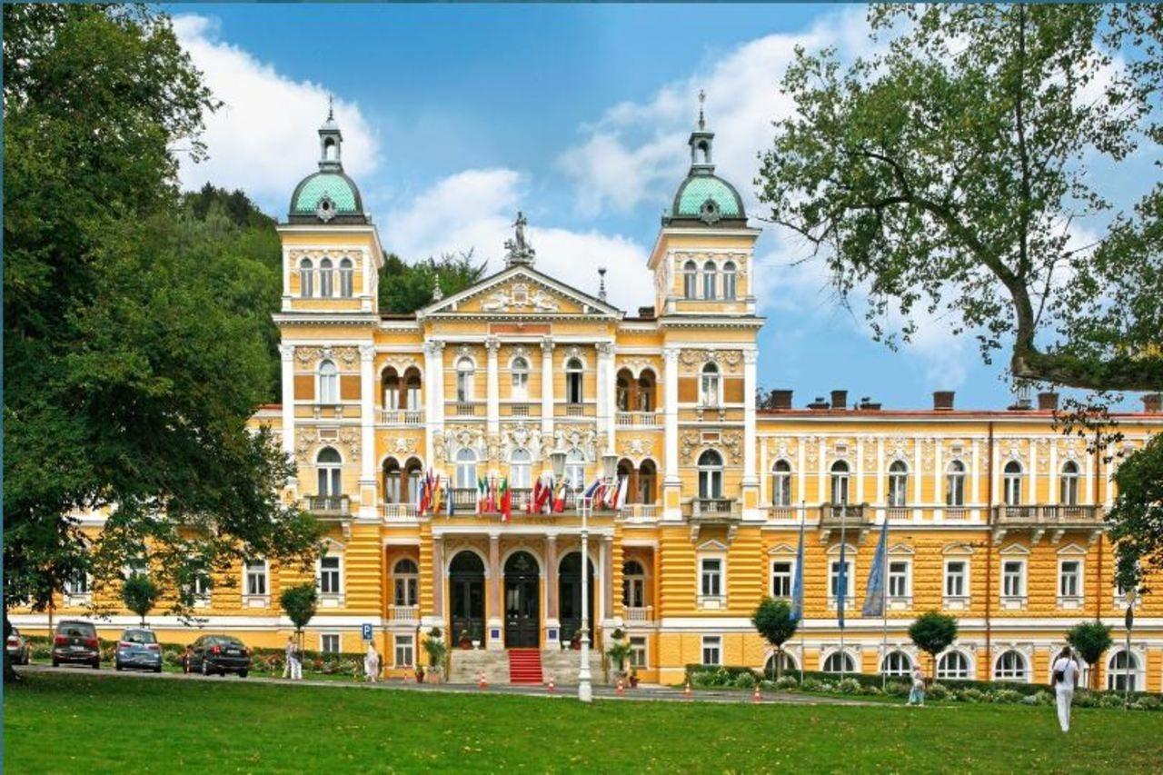 Ensana Nove Lazne Hotel Mariënbad Buitenkant foto
