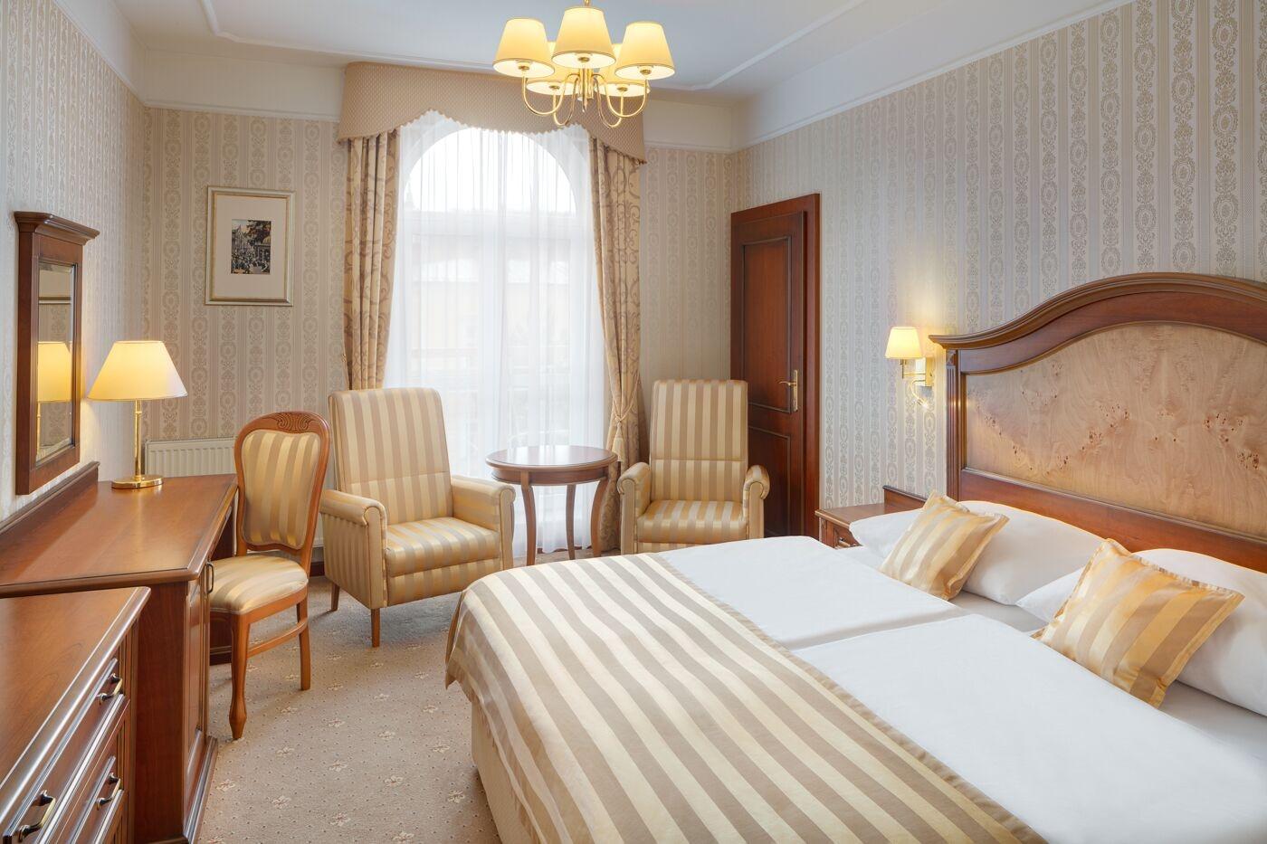 Ensana Nove Lazne Hotel Mariënbad Buitenkant foto